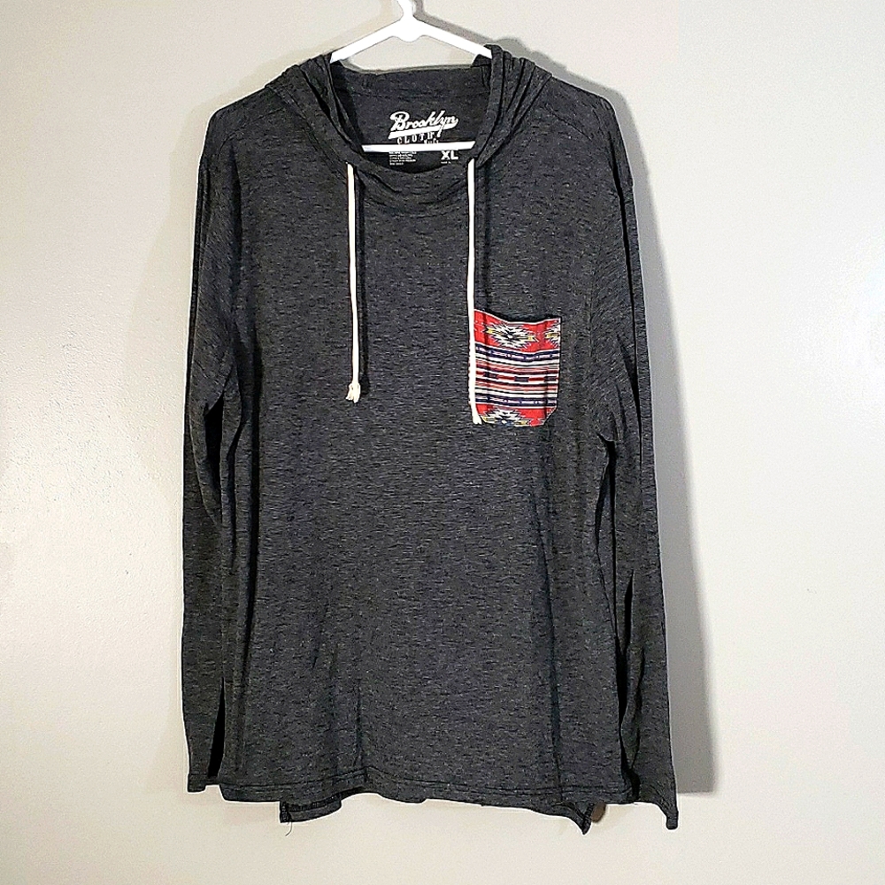 Brooklyn Cloth lightweight hoodie, size XL